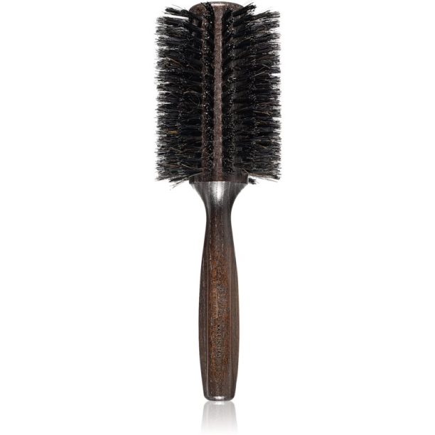 Janeke Bobinga Wood Hair-Brush Ø 70 mm дървена четка за коса с косми от глиган 23 cm