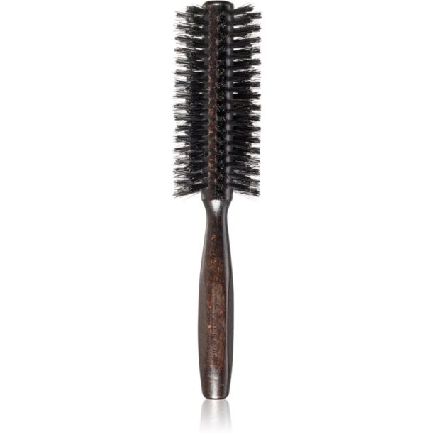 Janeke Bobinga Wooden hairbrush Ø 48 mm дървена четка за коса с косми от глиган 1 бр.