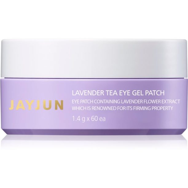 Jayjun Eye Gel Patch Lavender Tea хидрогелова маска за зоната около очите за стягане на кожата 60x1