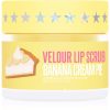 Jeffree Star Cosmetics Banana Fetish Velour Lip Scrub захарен пилинг за устни Banana Cream Pie 30 гр.