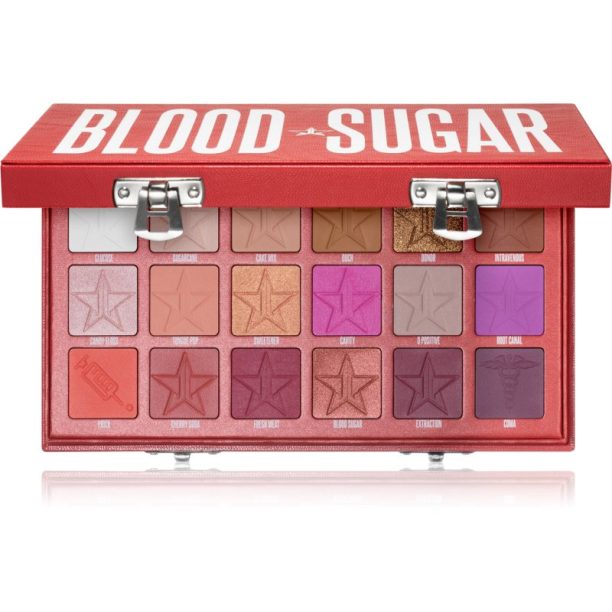 Jeffree Star Cosmetics Blood Sugar палитра сенки за очи 18x1