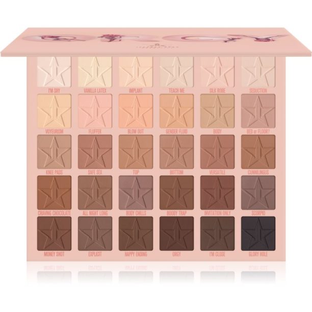 Jeffree Star Cosmetics Orgy Artistry палитра сенки за очи 30x1