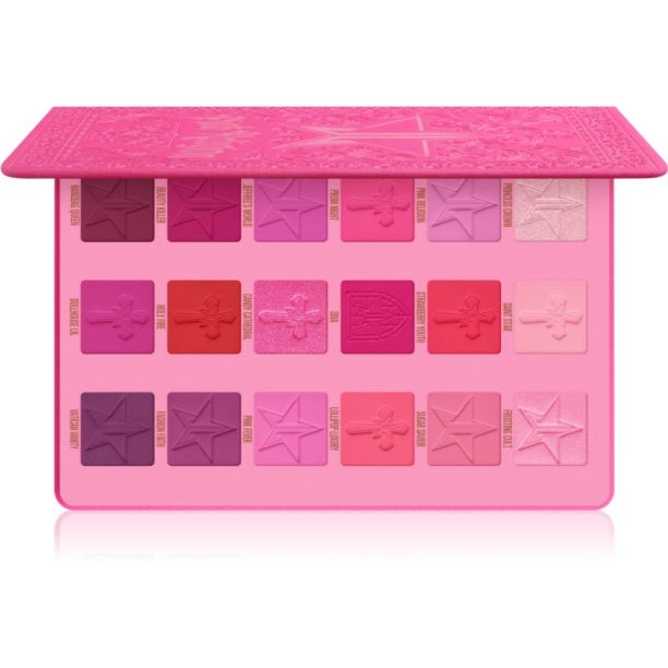 Jeffree Star Cosmetics Pink Religion палитра сенки за очи 27 гр.