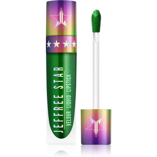 Jeffree Star Cosmetics Psychedelic Circus течно червило цвят Lizard Jewel 5