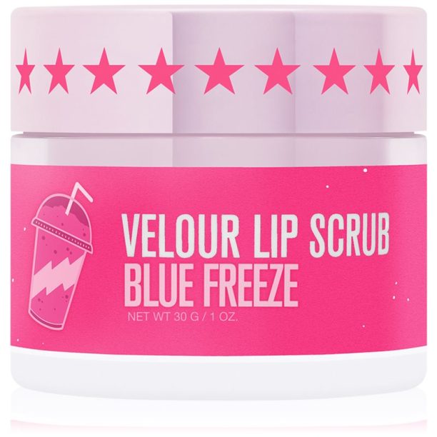 Jeffree Star Cosmetics Velour Lip Scrub захарен пилинг за устни Blue Freeze 30 гр.