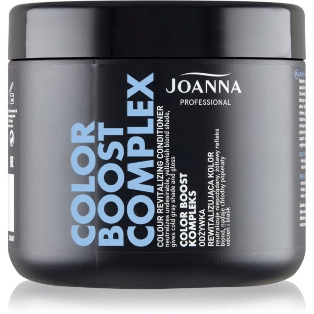 Joanna Professional Color Boost Complex ревитализиращ балсам за руса и сива коса 500 гр.