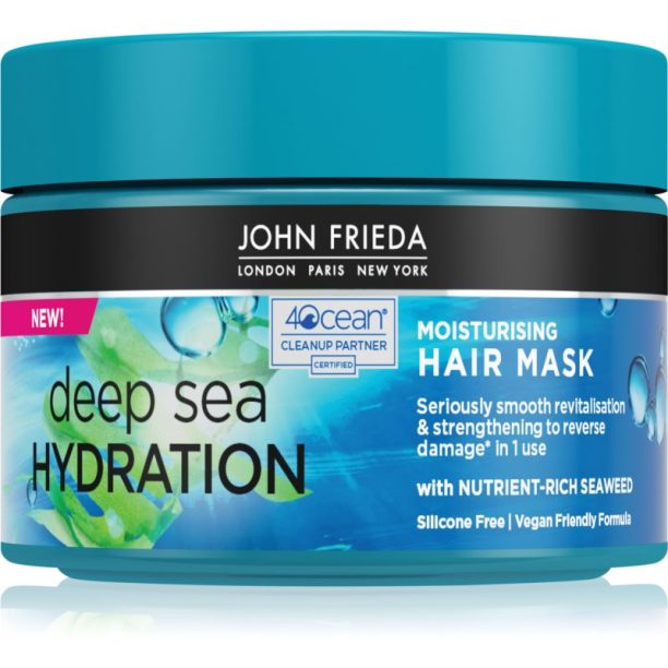 John Frieda Deep Sea Hydration хидратираща маска за суха и нормална коса 250 мл.