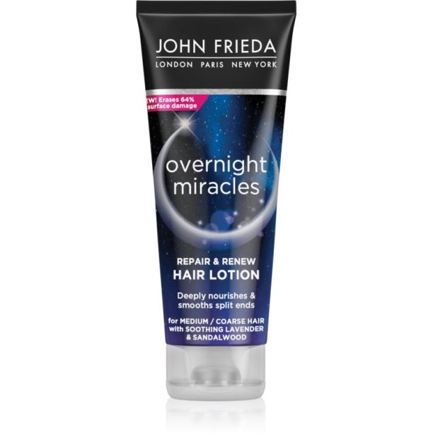 John Frieda Overnight Miracles нощен балсам за подхранване и хидратация 100 мл.