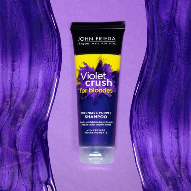 John Frieda Sheer Blonde Violet Crush лилав шампоан за руса коса 250 мл. купи на топ цена