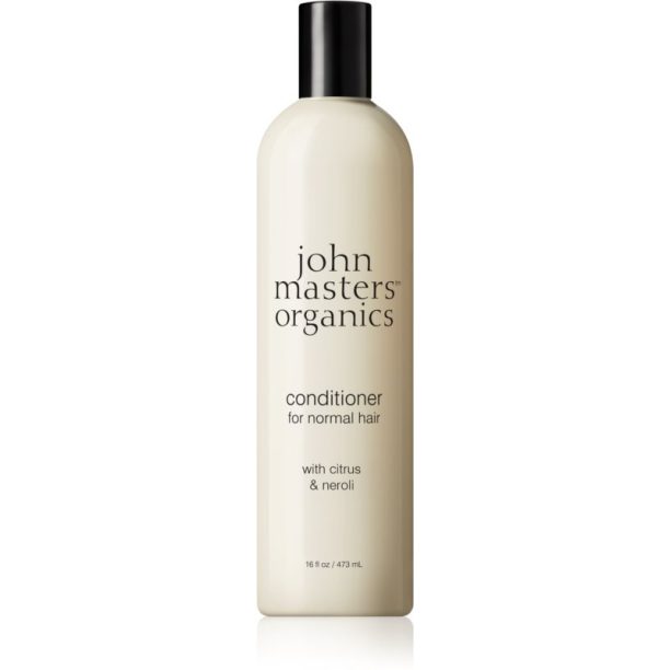 John Masters Organics Citrus & Neroli Conditioner хидратиращ балсам за нормална коса без блясък 473 мл.