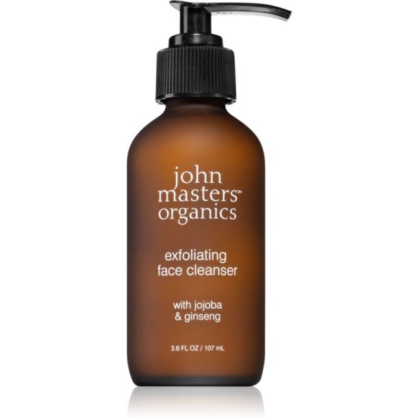 John Masters Organics Jojoba & Ginseng Exfoliating Face Cleanser ексфолиращ почистващ гел 107 мл.