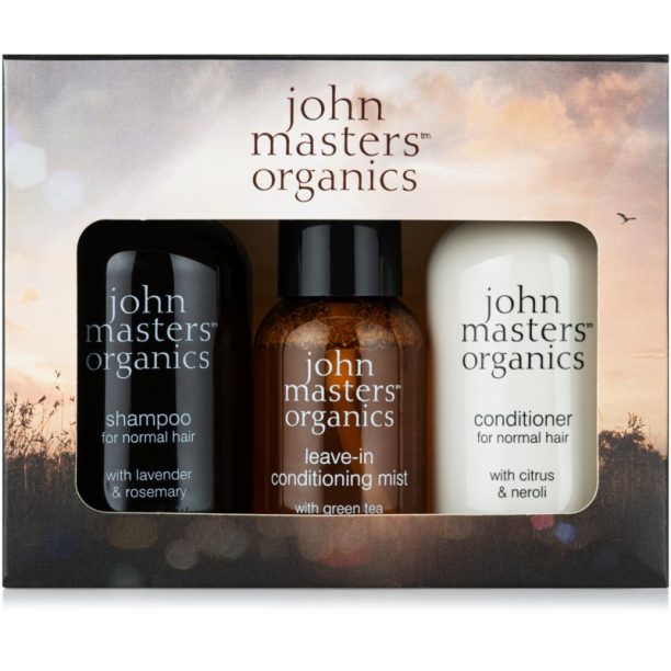 John Masters Organics Lavender & Rosemary комплект за пътуване III. (За коса)