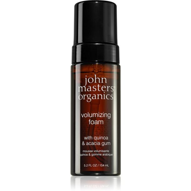 John Masters Organics Quinoa & Acacia Gum Volumizing Foam пяна за обем на коса 154 мл.