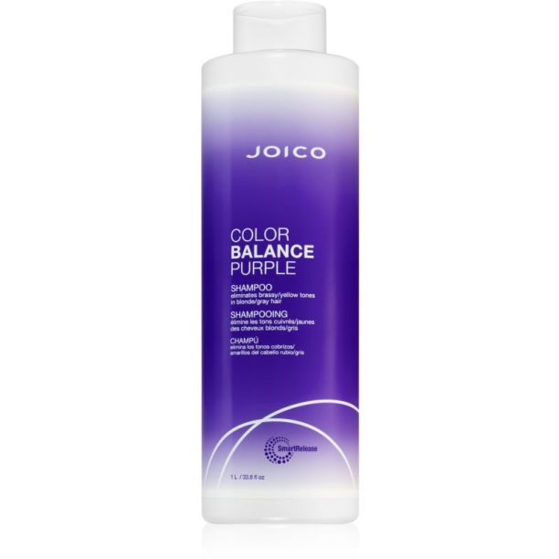 Joico Color Balance Purple Shampoo лилав шампоан неутрализиращ жълтеникавите оттенъци 1000 мл.