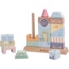 Jouéco The Wildies Family Stacking Houses играчка за подреждане от дърво 12 m+ 20 бр. на ниска цена