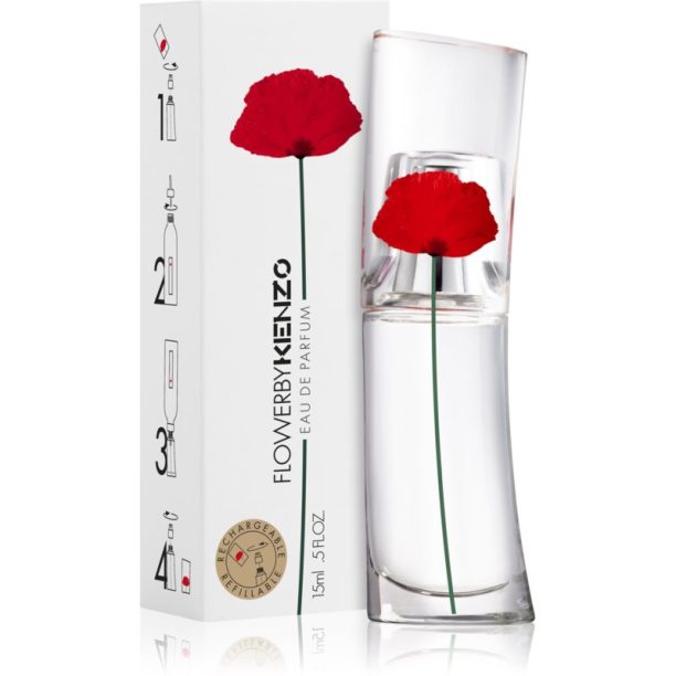 KENZO Flower by Kenzo парфюмна вода сменяема за жени 15 мл. на ниска цена