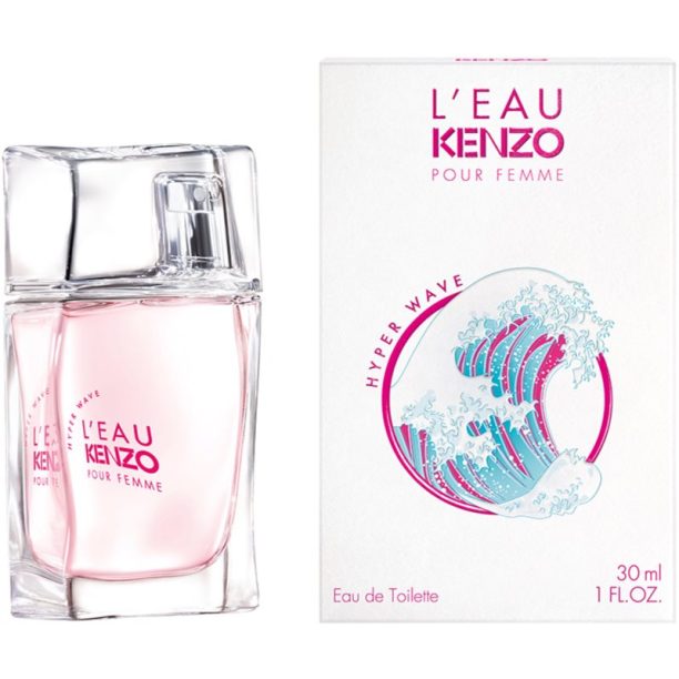 KENZO L'Eau Kenzo Hyper Wave Pour Femme тоалетна вода за жени 30 мл. купи на топ цена