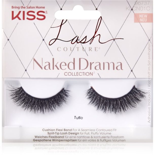 KISS Lash Couture Naked Drama изкуствени мигли Tulle 2 бр.