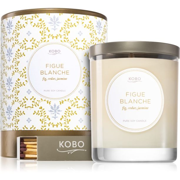 KOBO Motif Figue Blanche ароматна свещ 312 гр.