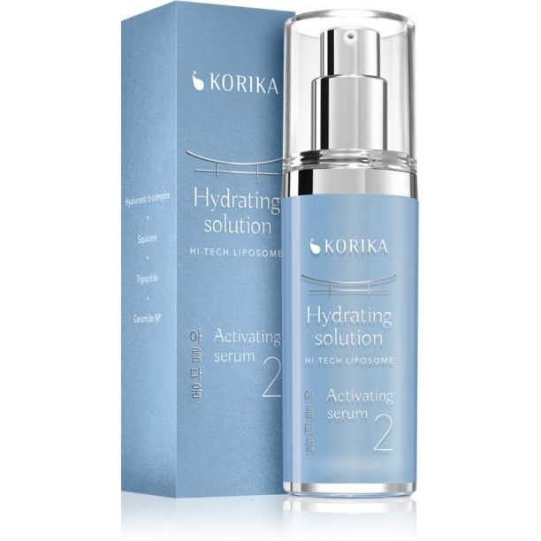 KORIKA HI-TECH LIPOSOME Hydrating solution Activating serum интезивен хидратиращ серум 30 мл. на ниска цена