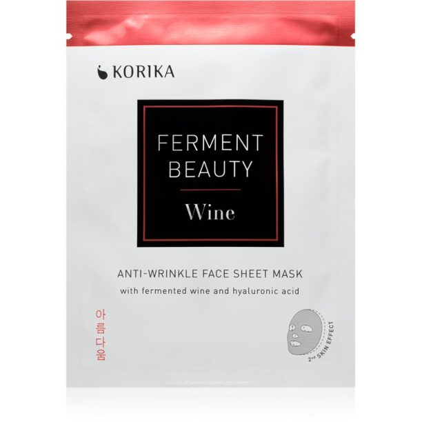 KORIKA KOREAN SKIN CARE ROUTINE SET OF 3 ANTI-AGING SHEET MASKS комплект (против бръчки) купи на топ цена