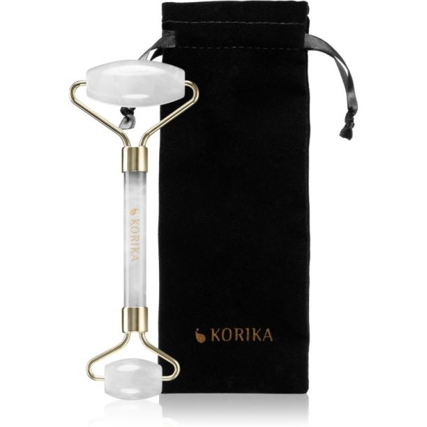 KORIKA Tools Face roller Clear Quartz Stone масажно валяче на лицето и шията на ниска цена