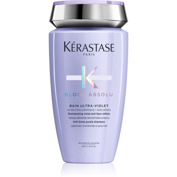 Kérastase Blond Absolu Bain Ultra-Violet шампоанена процедура за изрусена коса