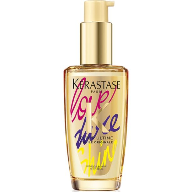 Kérastase Elixir Ultime L'huile Originale Love 30 ml limited edition сухо олио за всички видове коса лимитирана версия 30 мл.