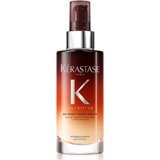 Kérastase Nutritive 8H Magic Night Serum регенериращ нощен серум с ревитализиращ ефект  За коса 90 мл. на ниска цена