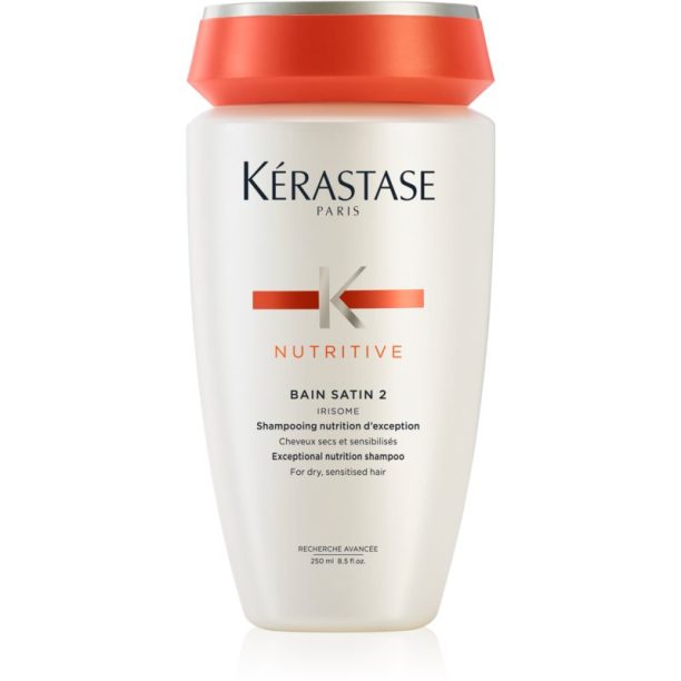 Kérastase Nutritive Bain Satin 2 подхранваща шампоан-грижа за суха чувствителна коса 250 мл.