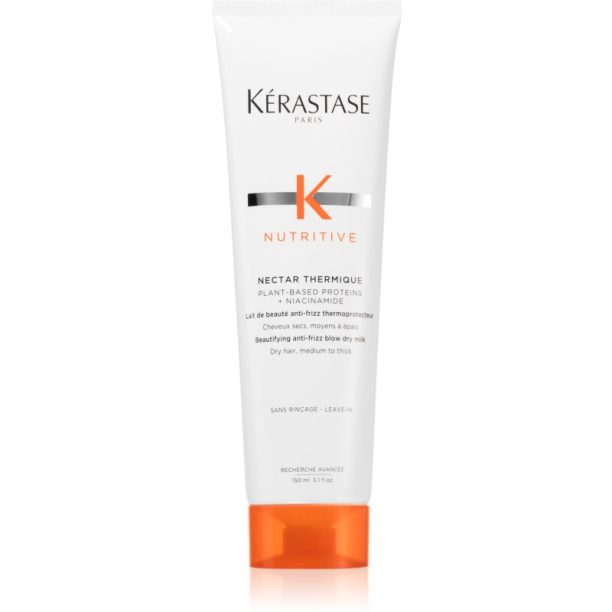 Kérastase Nutritive Nectar Thermique термозащитен крем за изглаждане на непокорна коса 150 мл. на ниска цена