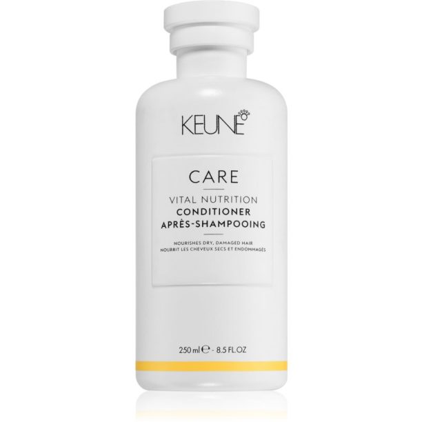 Keune Care Vital Nutrition Conditioner хидратиращ и подхранващ балсам за суха и увредена коса 250 мл.