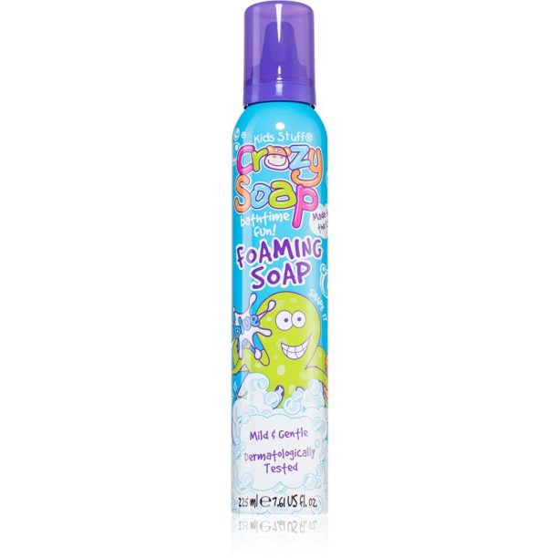 Kids Stuff Crazy Soap Blue оформяща се пяна за вана за деца Blue 225 мл. на ниска цена