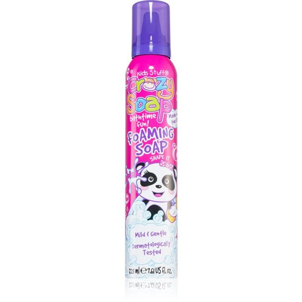 Kids Stuff Crazy Soap Pink оформяща се пяна за вана за деца 225 мл. на ниска цена