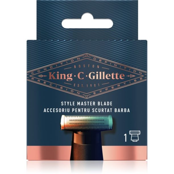 King C. Gillette Style Master сменяеми глави за мъже 1 бр. на ниска цена