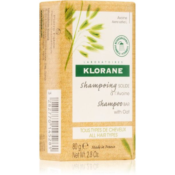 Klorane Avoine Твърд шампоан 80 гр.