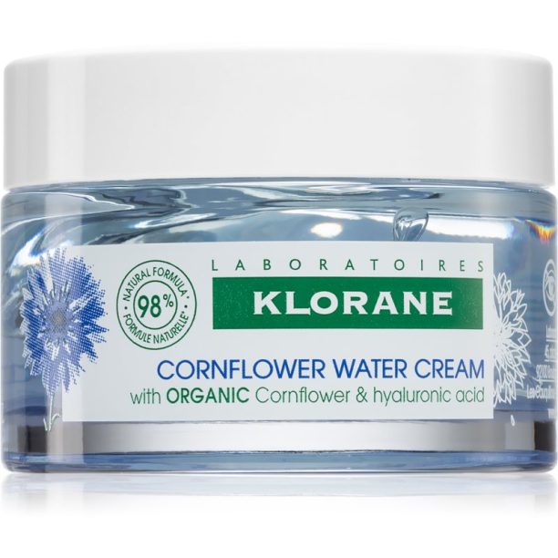 Klorane Cornflower Organic дневен хидратиращ крем 50 мл.