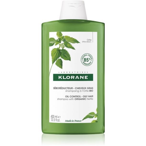 Klorane Nettle почистващ шампоан за мазна коса 400 мл.