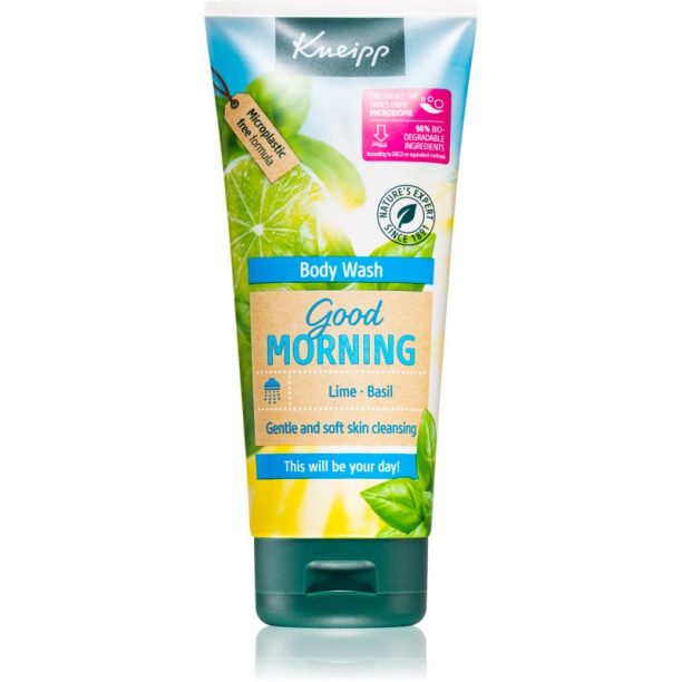 Kneipp Good Morning душ гел Lime & Basil 200 мл.