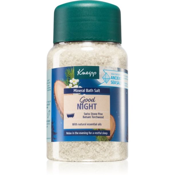 Kneipp Good Night соли за вана Swiss Stone Pine & Balsam Torchwood 500 гр.