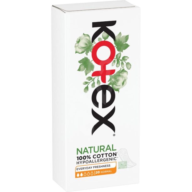 Kotex Natural Normal Everyday Freshness дамски превръзки 20 бр.