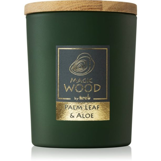 Krab Magic Wood Palm Leaf & Aloe ароматна свещ 300 гр.