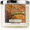 Kringle Candle Amber Wood ароматна свещ 396