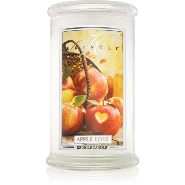 Kringle Candle Apple Love ароматна свещ 624 гр.