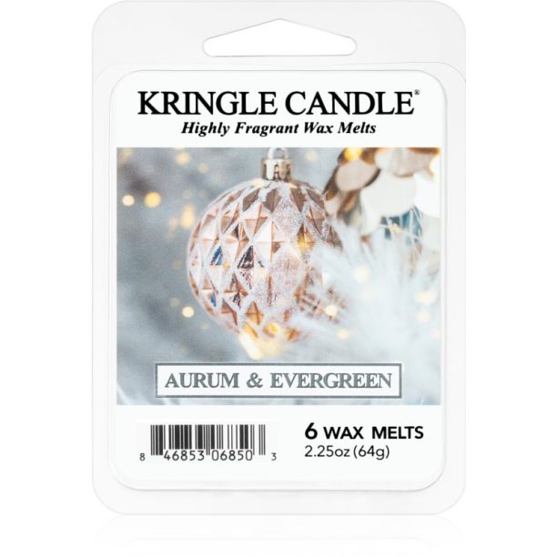 Kringle Candle Aurum & Evergreen восък за арома-лампа 64 гр.