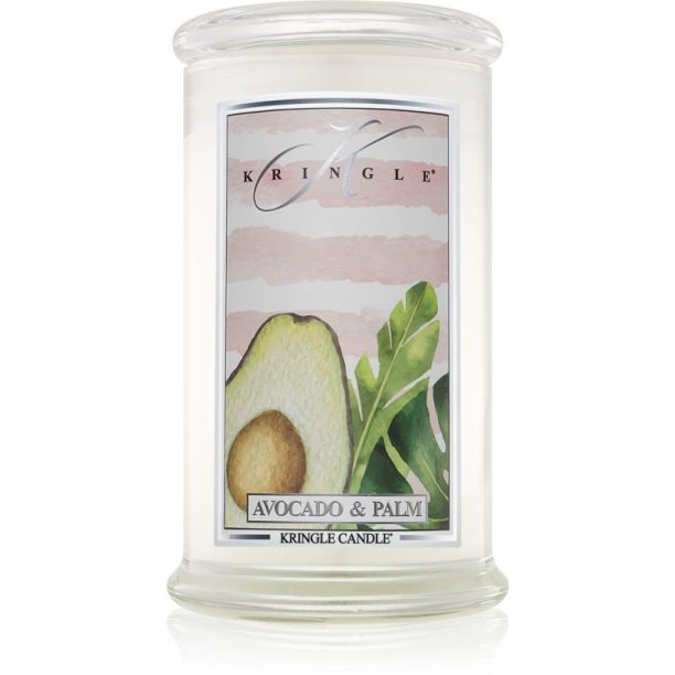 Kringle Candle Avocado & Palm ароматна свещ 624 гр.