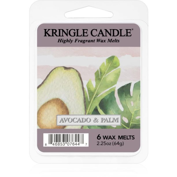 Kringle Candle Avocado & Palm восък за арома-лампа 64 гр.