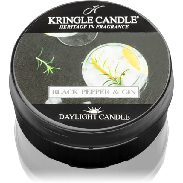 Kringle Candle Black Pepper & Gin чаена свещ 42 гр.