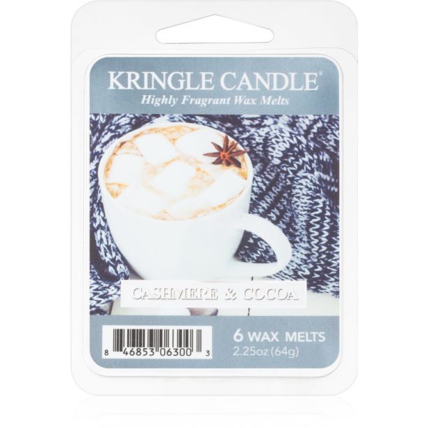 Kringle Candle Cashmere & Cocoa восък за арома-лампа 64 гр.