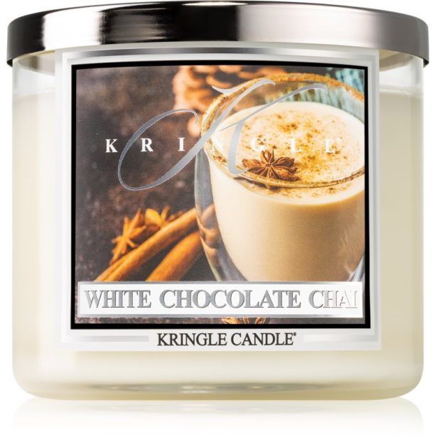 Kringle Candle Chocolate Chai ароматна свещ 411 гр.